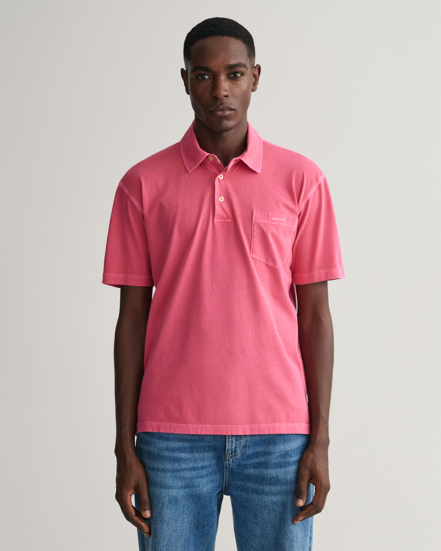 Sunfaded Jersey Poloshirt