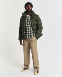 Regular Fit Windblown Flannel Hemd mit Karomuster
