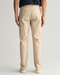 Regular Fit Sunfaded Chinohose