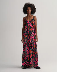 Maxiträgerkleid mit Print