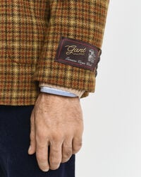 Relaxed Fit Tweed-Sakko mit Karomuster