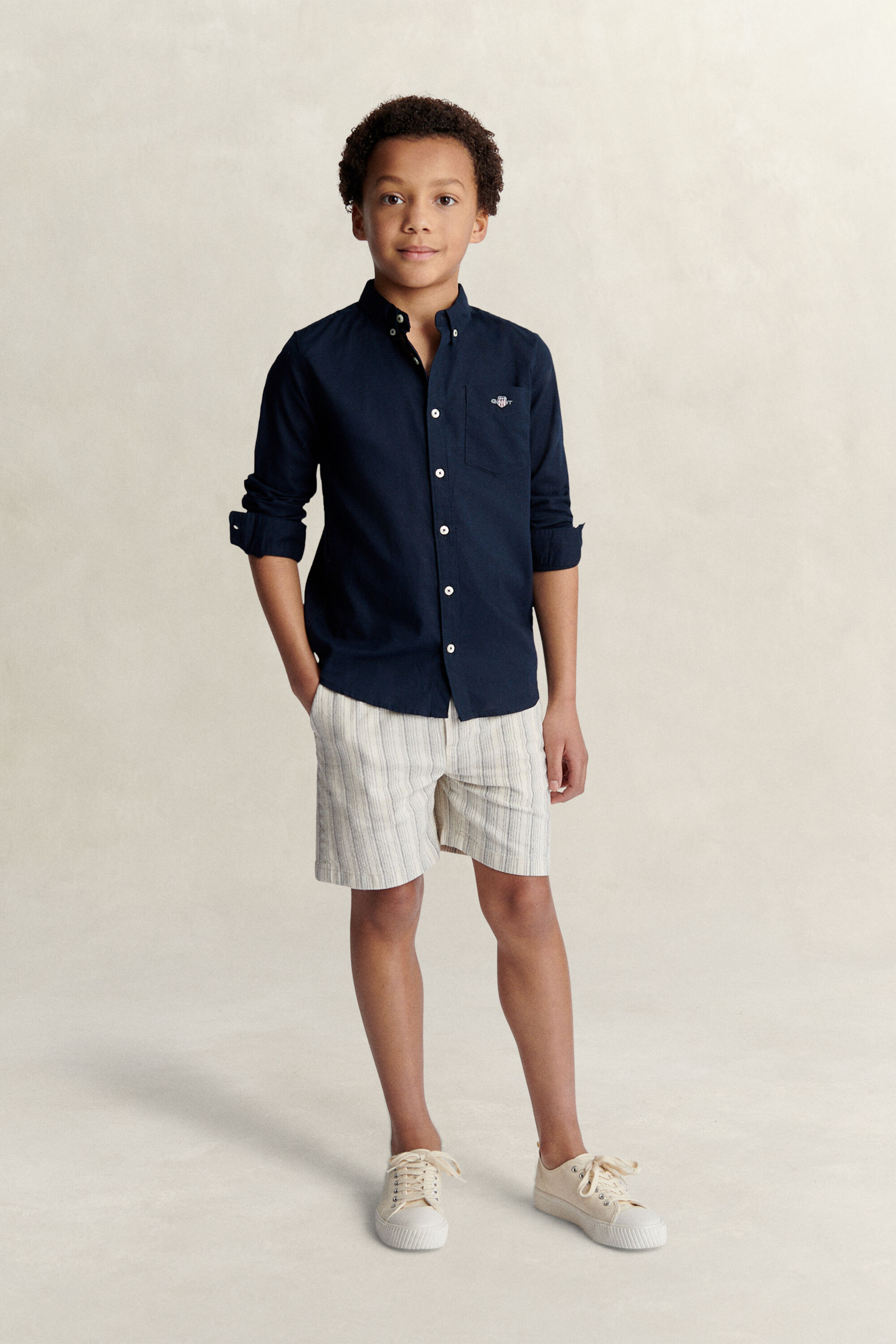 Teen Boys Hemd aus Leinenmix