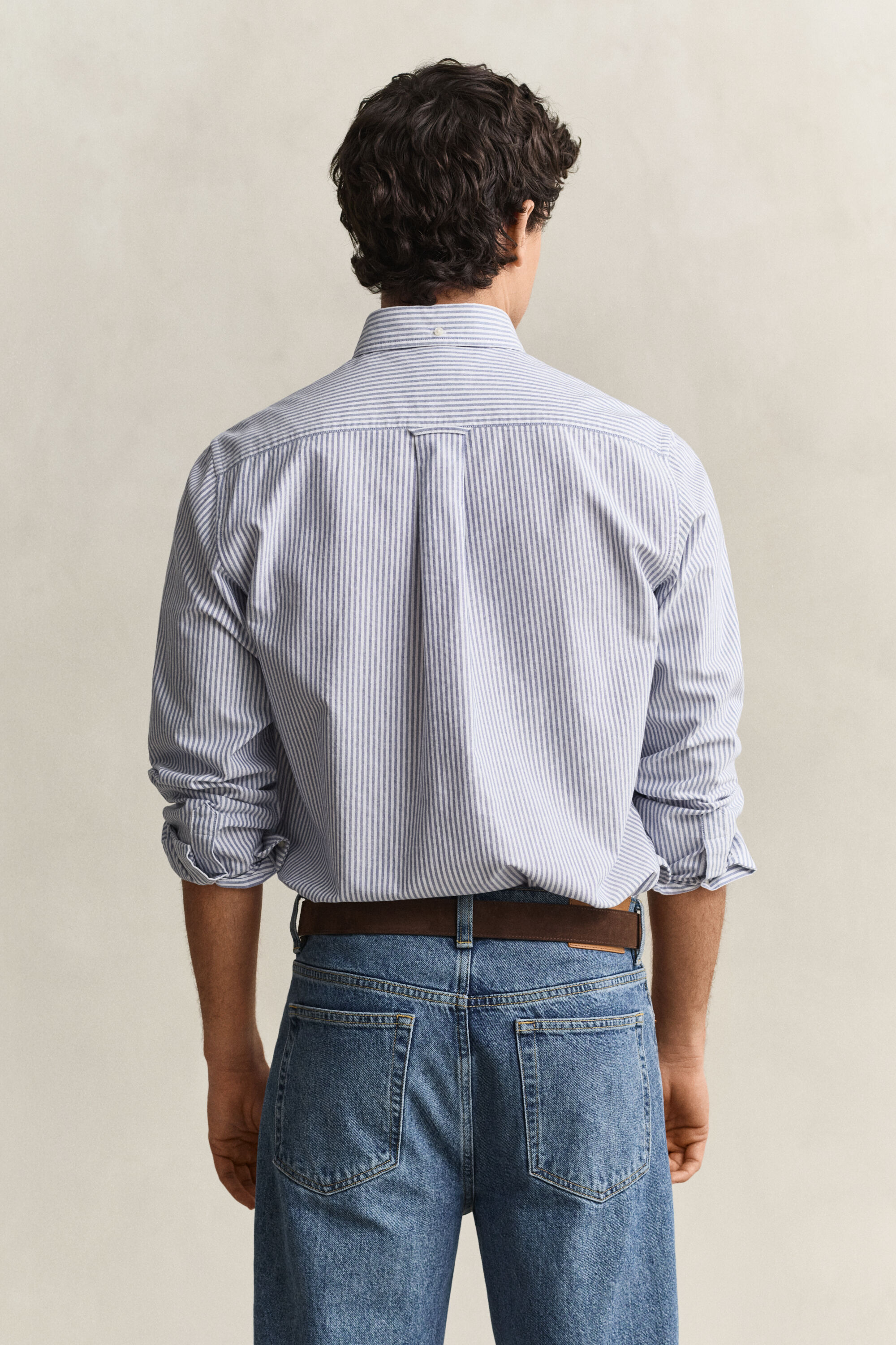 Classic Regular Fit Oxford-Hemd mit Streifen