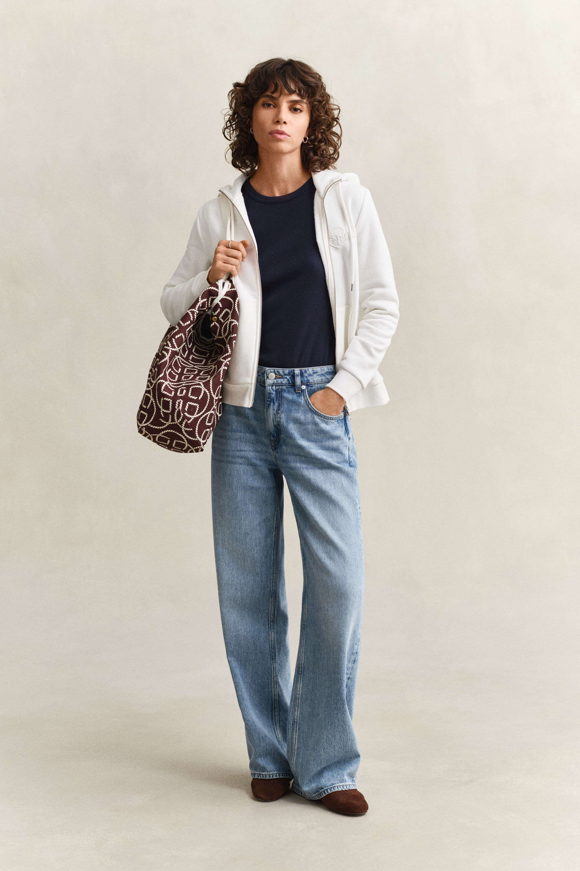 Tonal Shield Sweatjacke