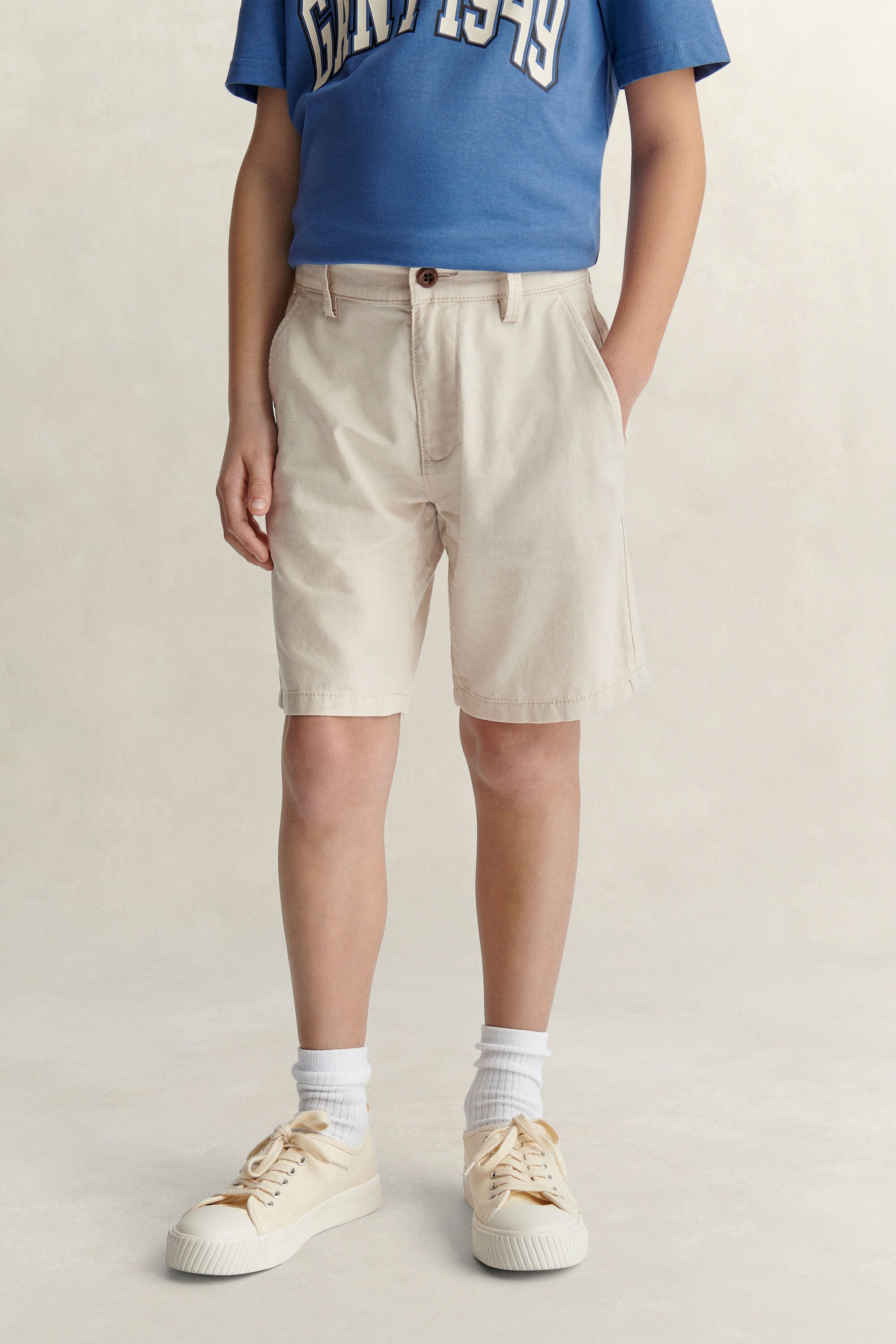 Teen Boys Shorts aus Leinenmix