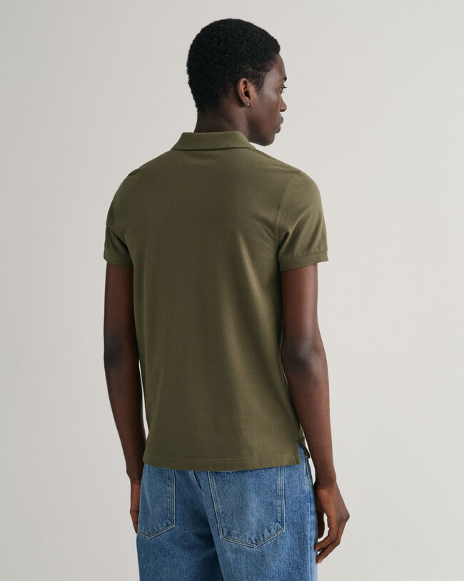 Original Slim Fit Piqu&eacute; Poloshirt