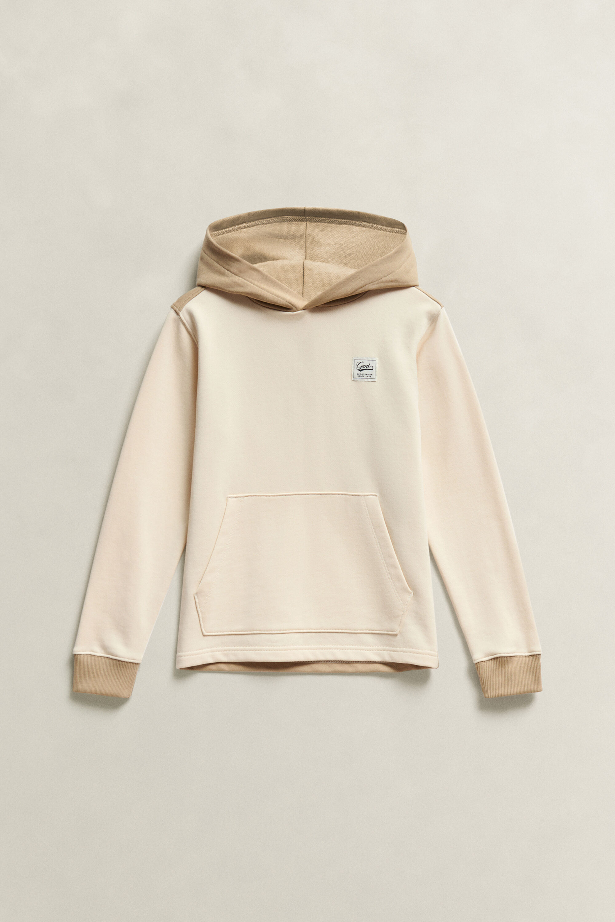 Teen Boys Contrast Panel Hoodie