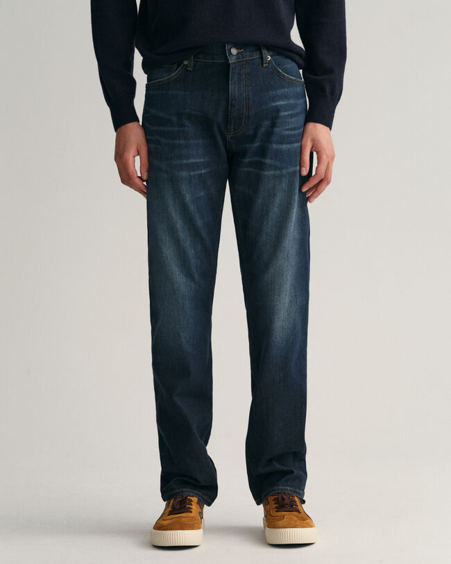 Regular Fit Archive Wash Jeans