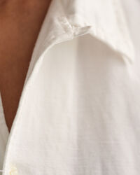 Relaxed Fit Leinen Lyocell Kurzarmhemd