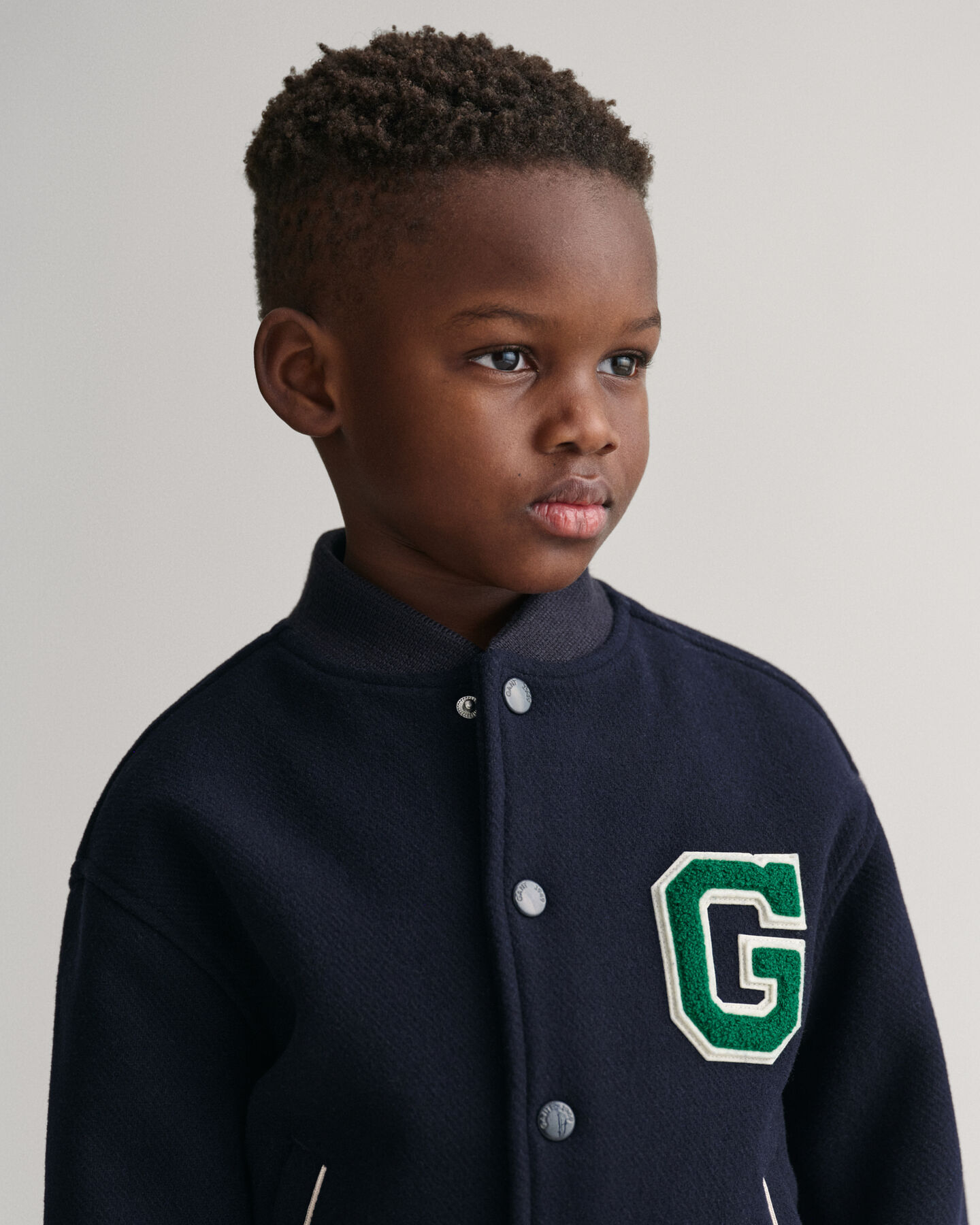 Kids GANT Varsity Jacke aus Wolle