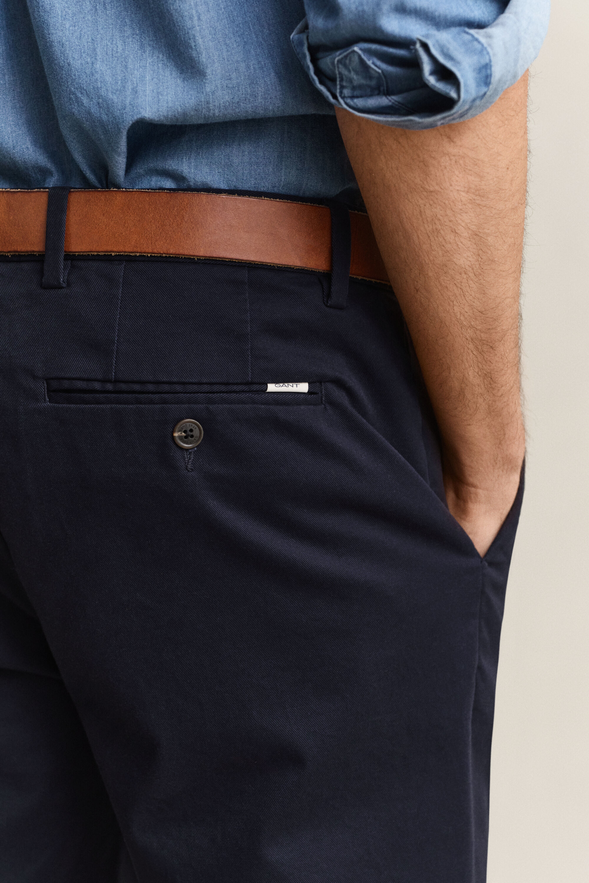 Regular Fit Smart Chinohose