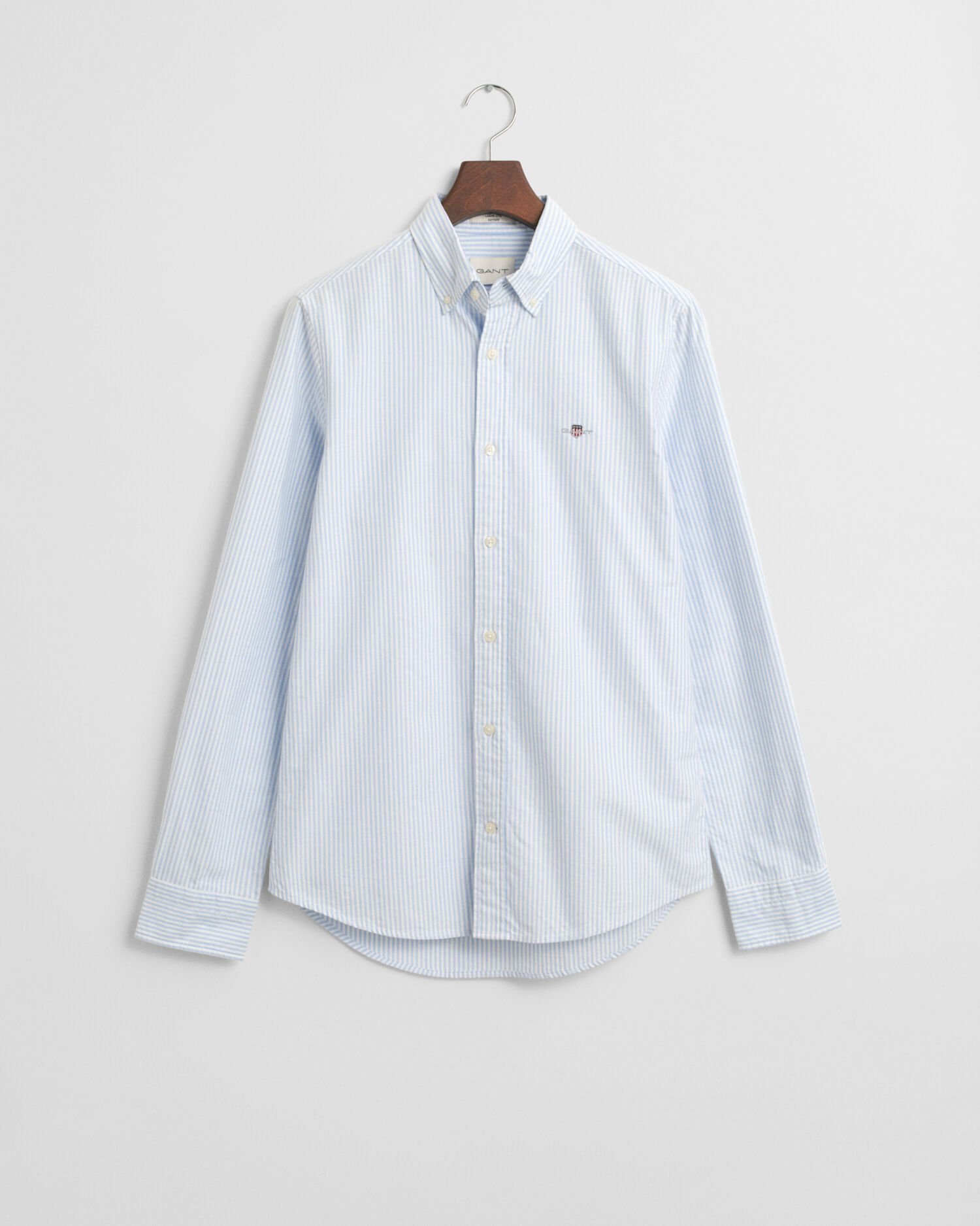 Slim Fit Classic Oxford-Hemd mit Bankerstreifen