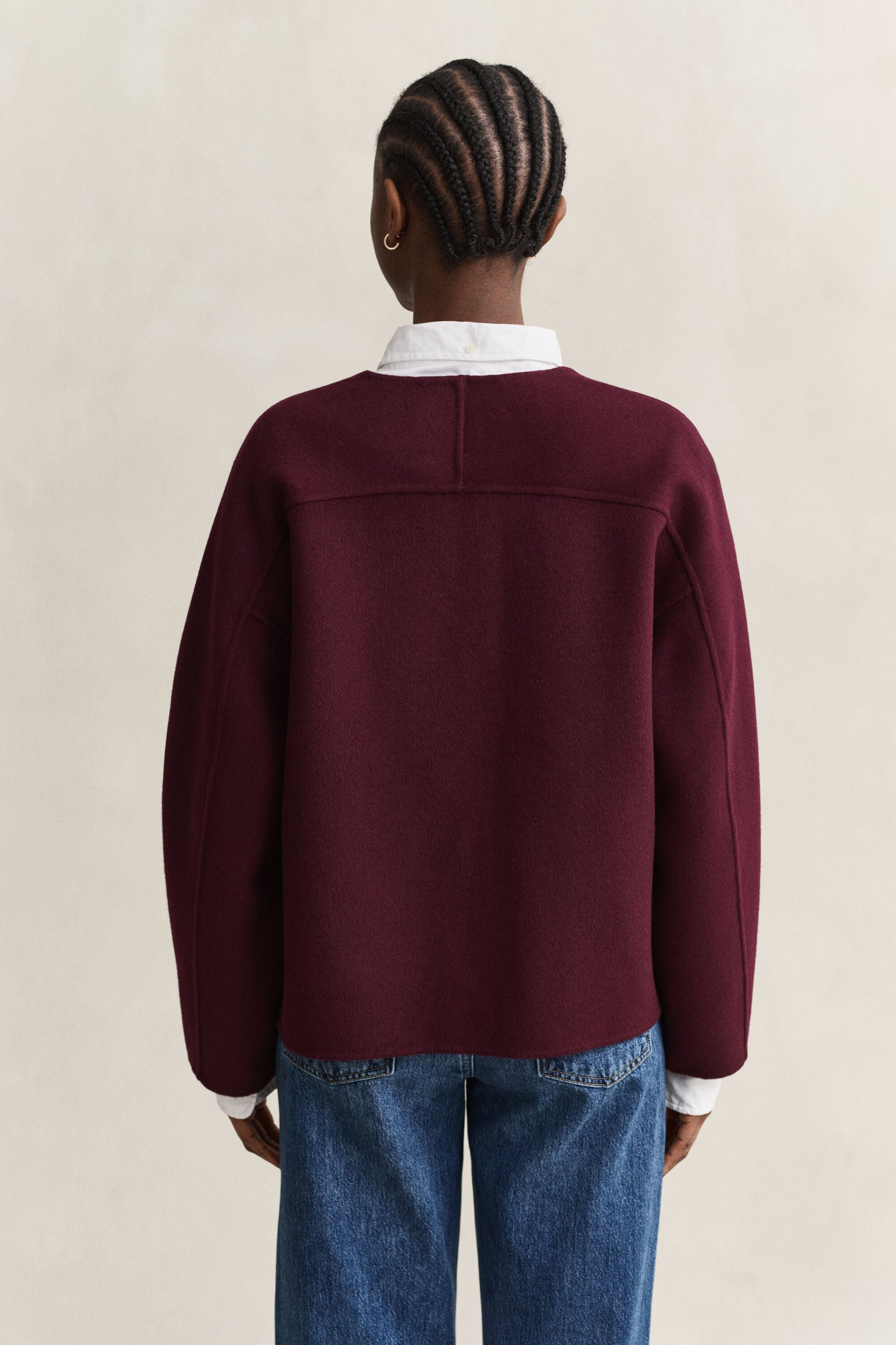 Handgenähte Jacke