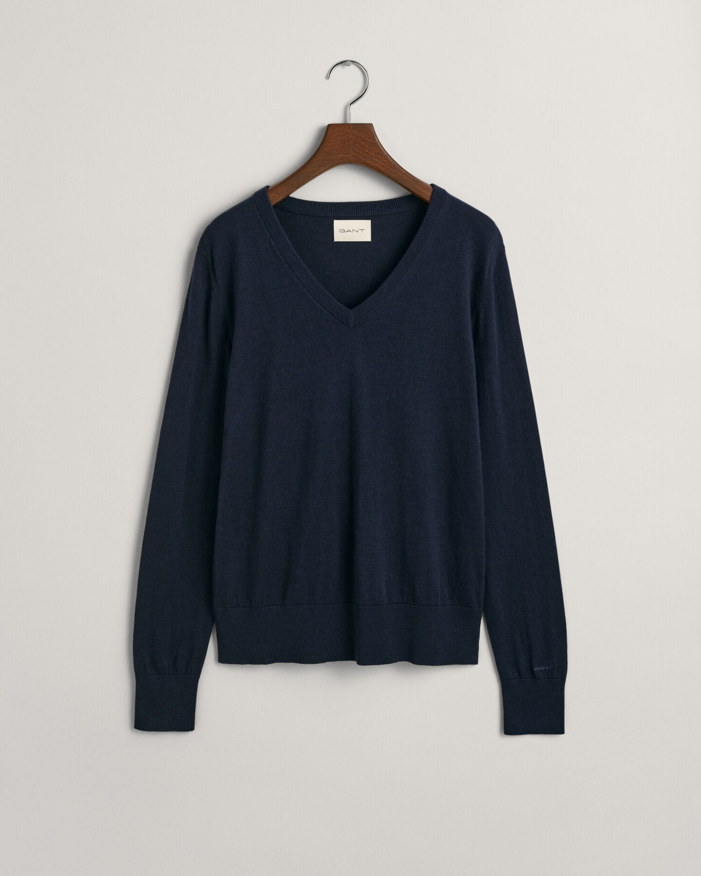 Feinstrick V-Neck Pullover