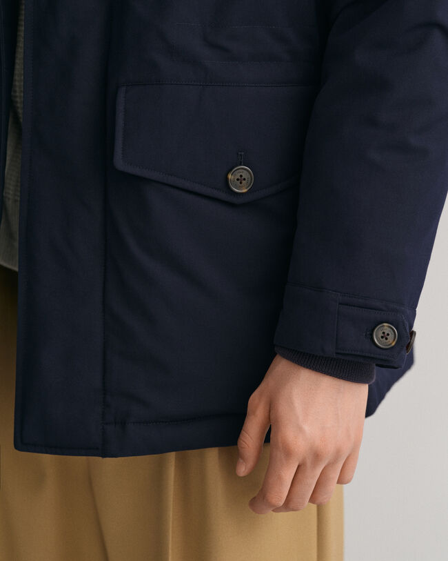 Wattierte Feldjacke aus Flanell