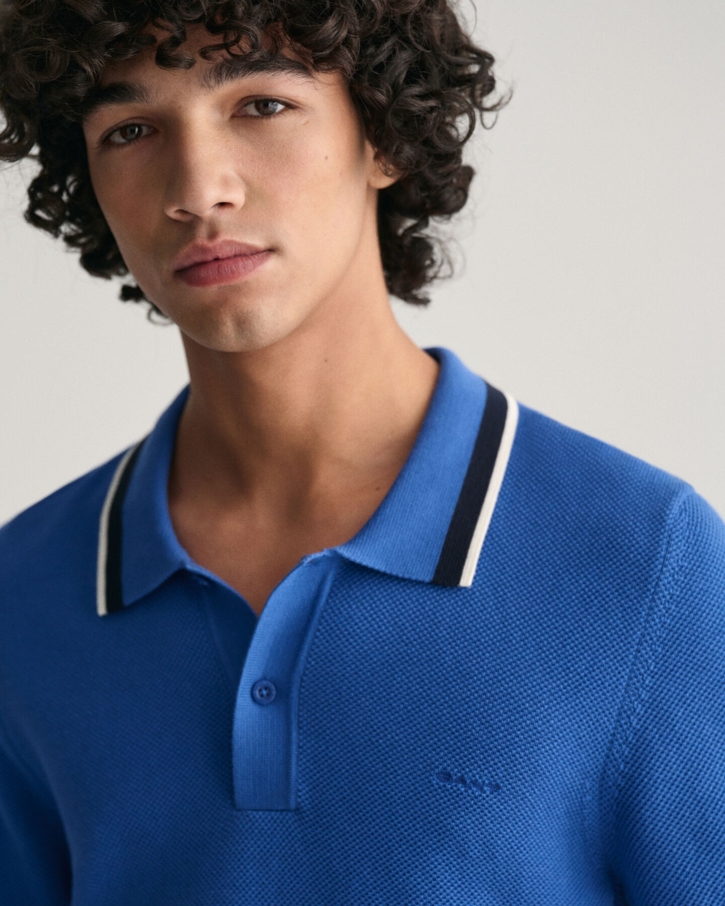 Baumwoll Piqu&eacute; Poloshirt