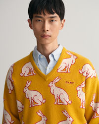 Lunar New Year V-Neck Pullover