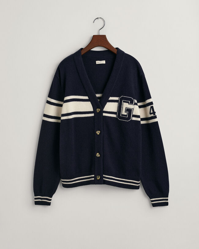 Teen Girls GANT Varsity Strickjacke