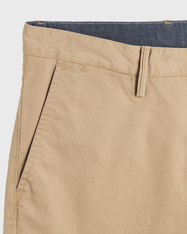 Relaxed Fit Twill Shorts