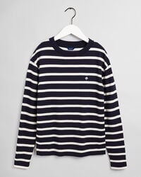 Top mit Marinestreifen