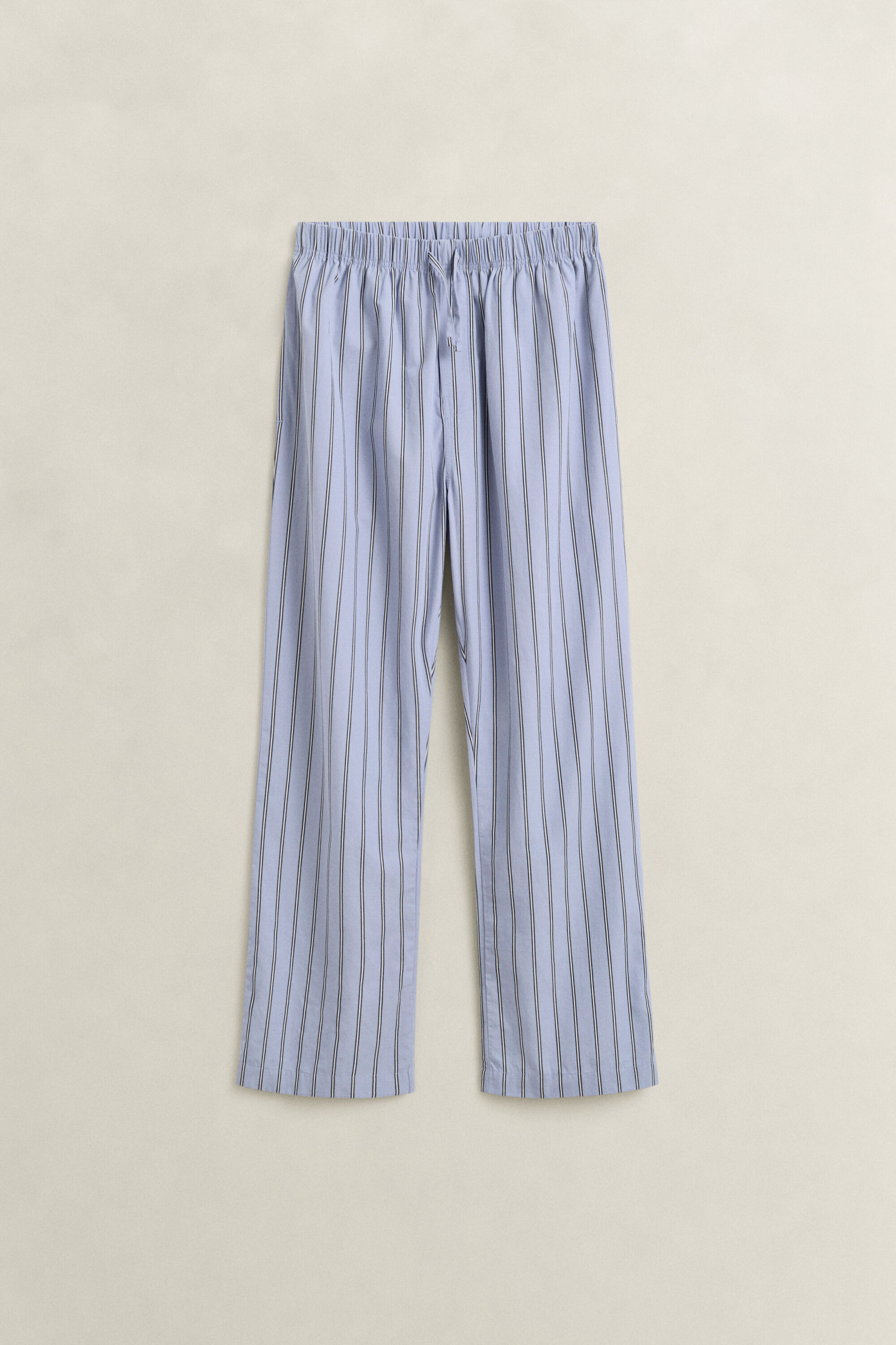 Gestreifte Pyjamahose aus Popeline