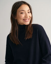 Superfine Lambswool Pullover mit Stehkragen