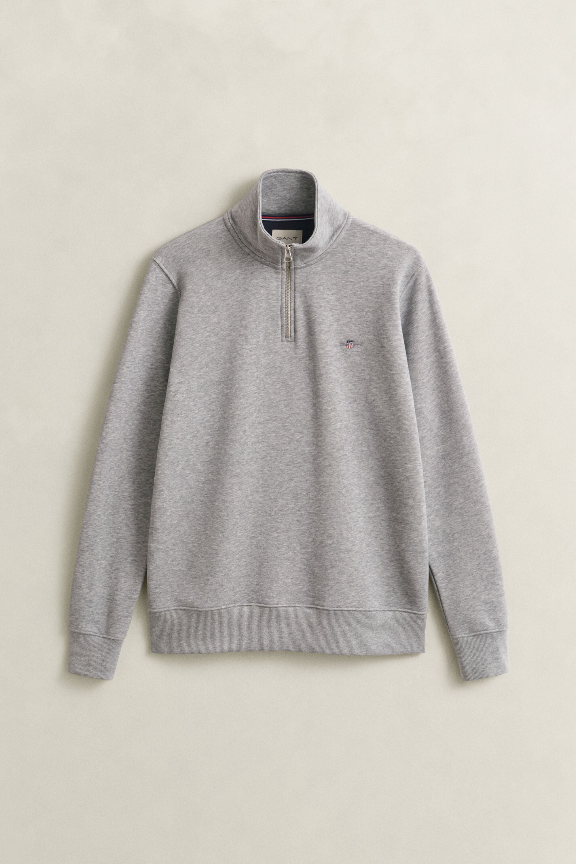 Shield Sweatshirt mit halblangem Reißverschluss