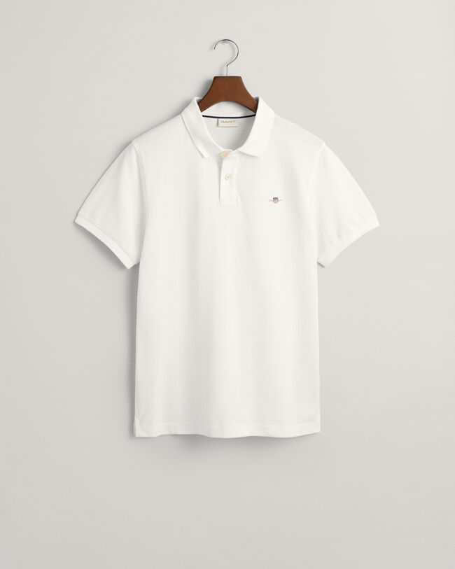 Seasonal Essential Archive Shield Poloshirt mit Stickerei