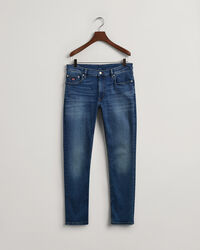 Maxen Extra Slim Fit Retro Shield Jeans
