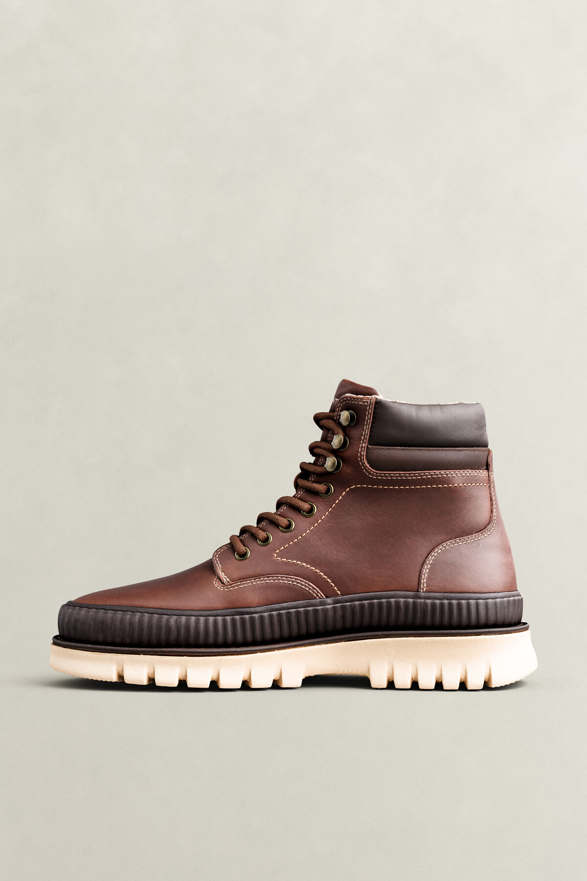 Nebrada Lederstiefel — COGNAC BROWN
