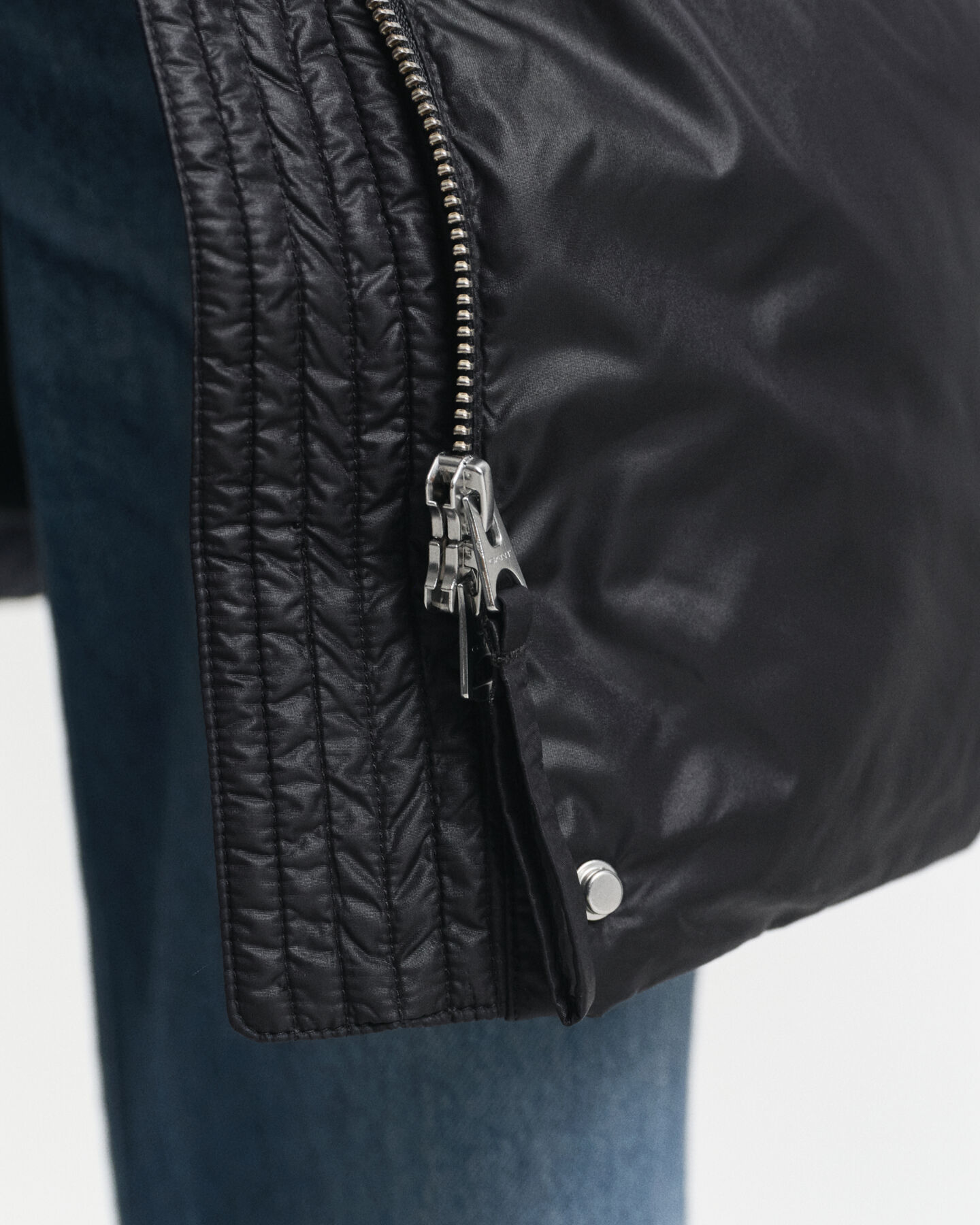 Relaxed Fit Daunenmantel