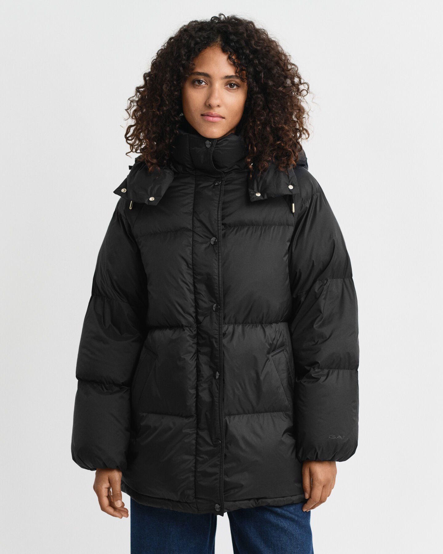 Mittellange Daunenjacke