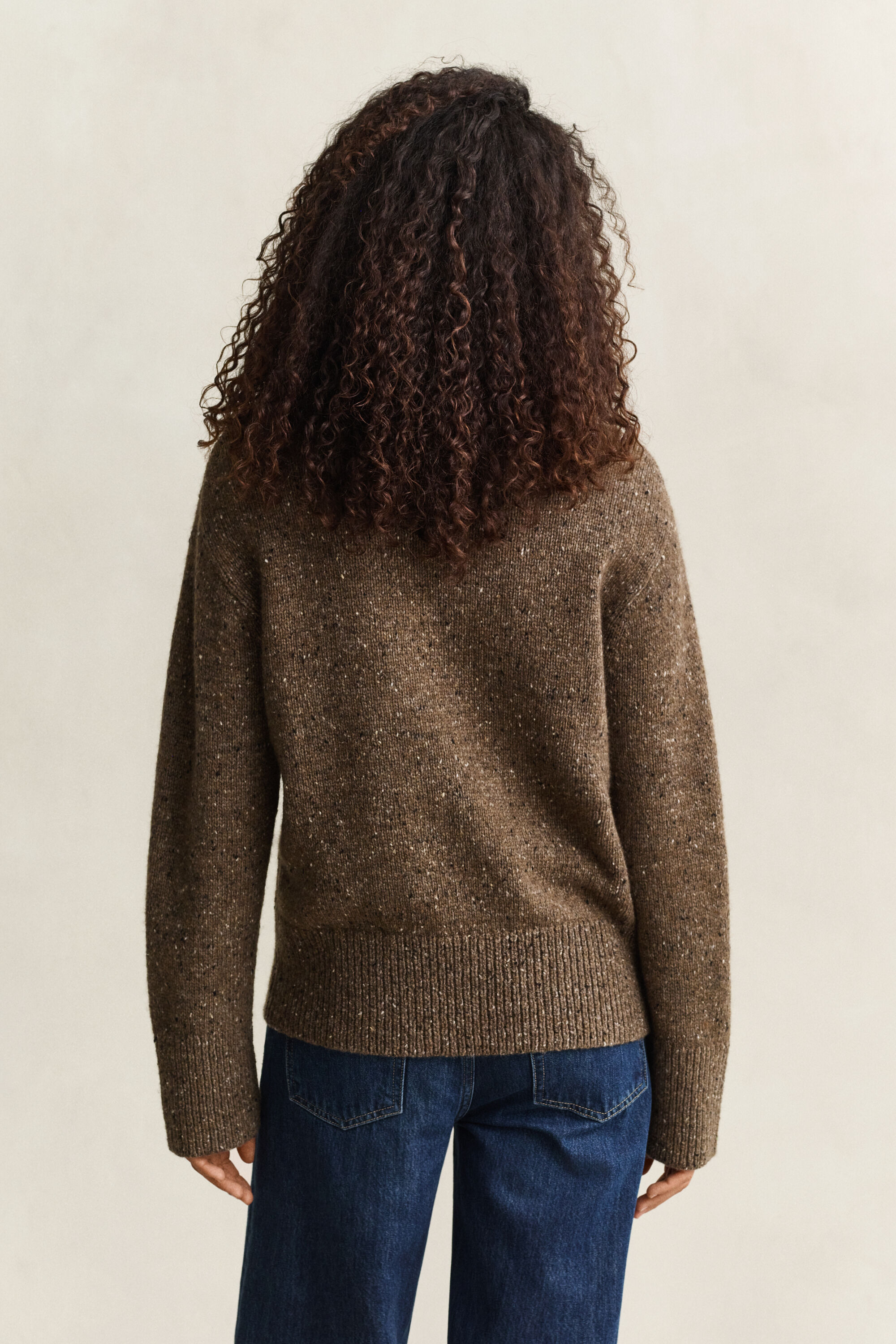 Pullover aus Wollmix mit Noppenstruktur