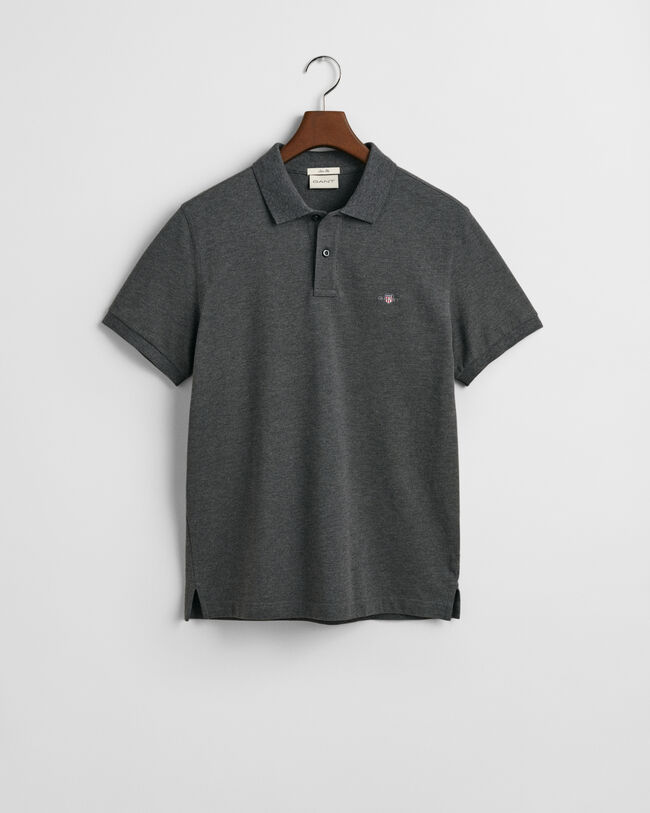 Slim Fit Archive Shield Piqué Poloshirt
