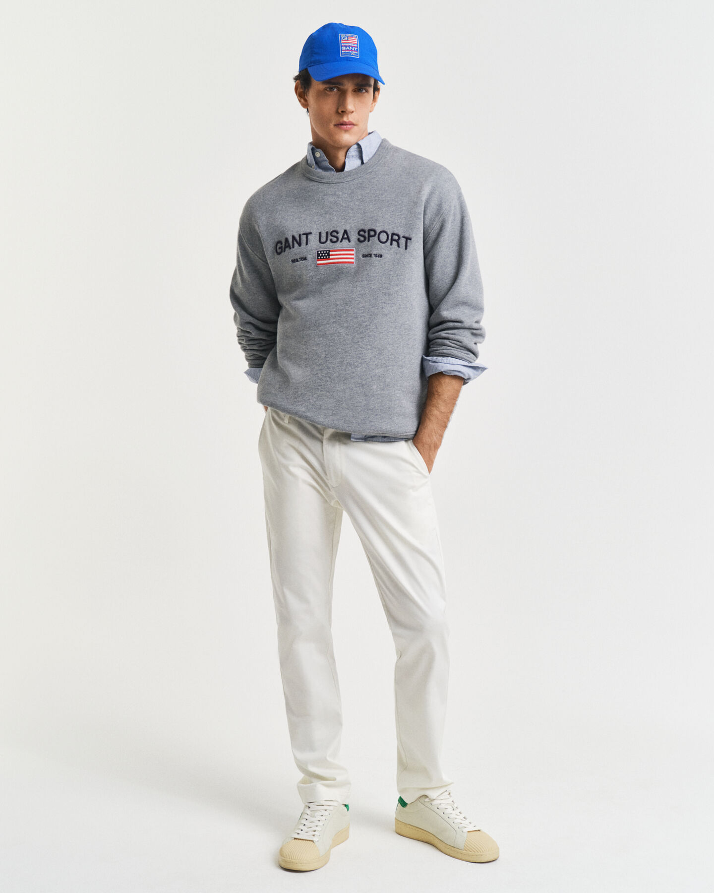 Slim Fit Sport Chinohose