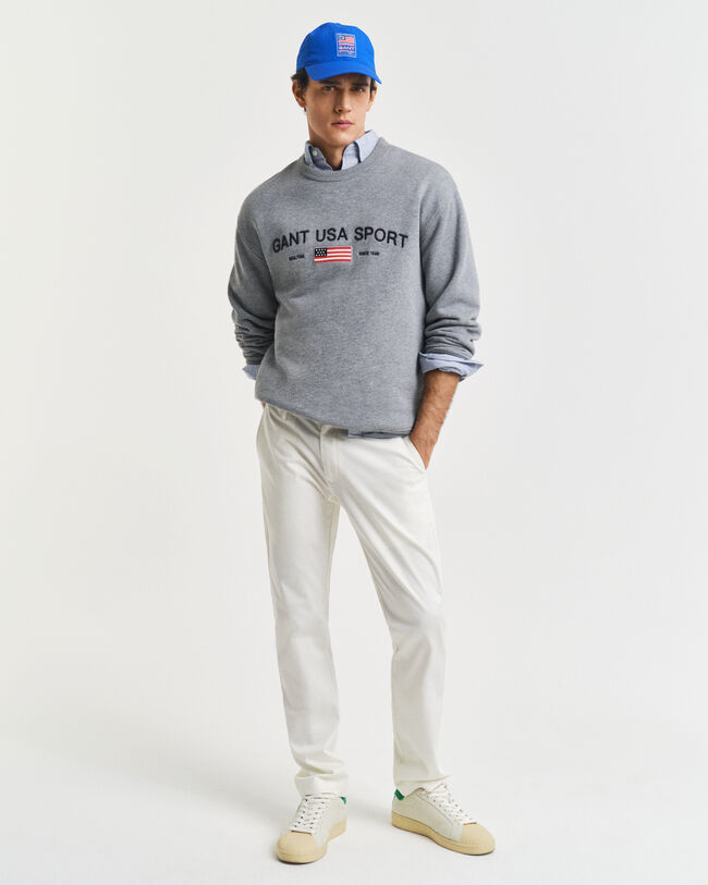 Slim Fit Sport Chinohose