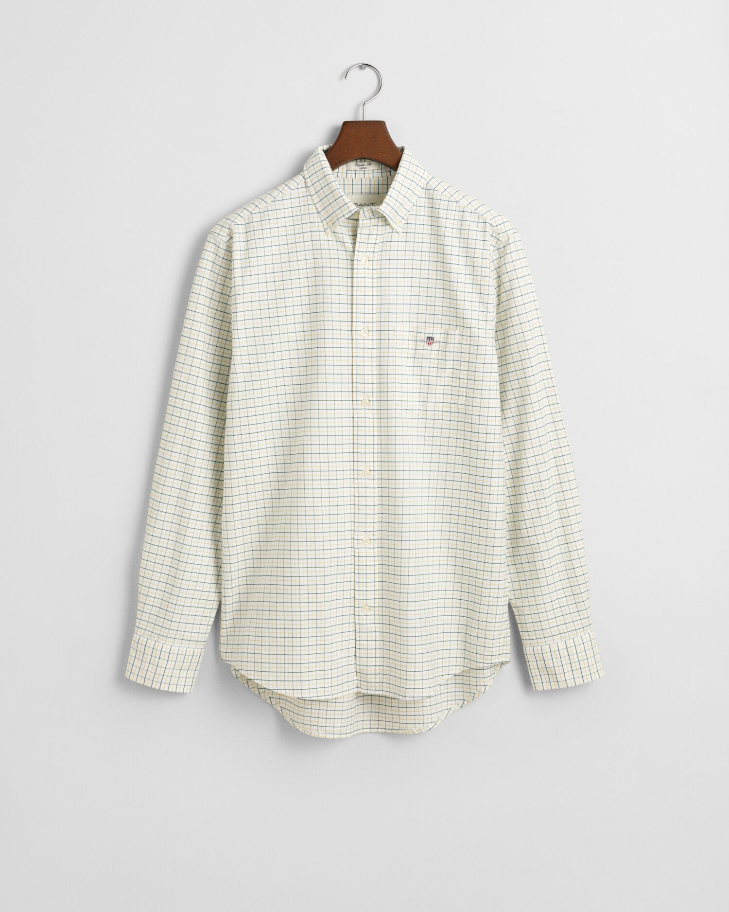 Regular Fit Tattersall Classic Oxford-Hemd