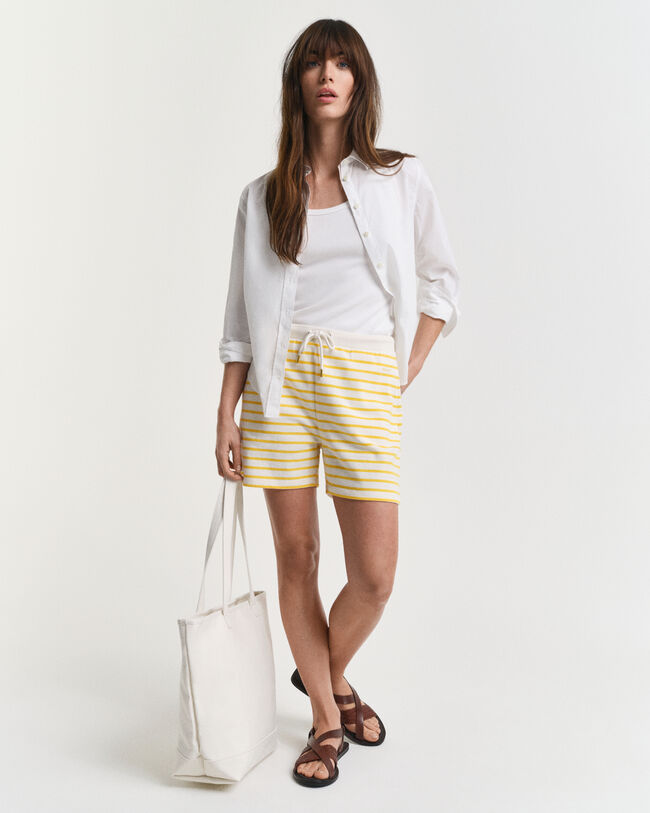 Breton Striped Jersey Shorts