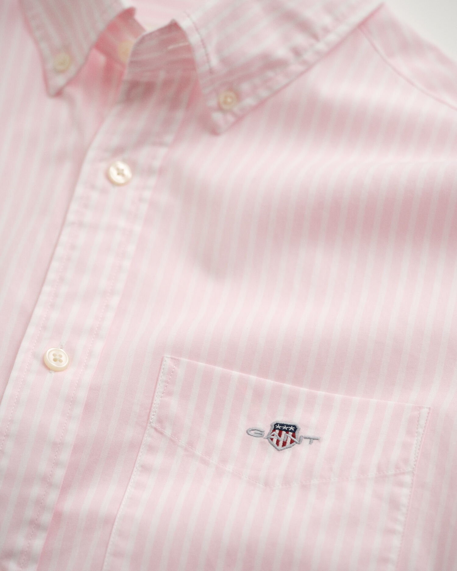 Classic Popeline-Hemd mit Streifen