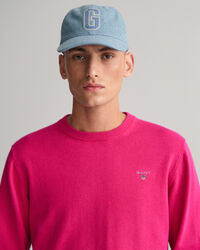 Classic Rundhalspullover aus Baumwolle