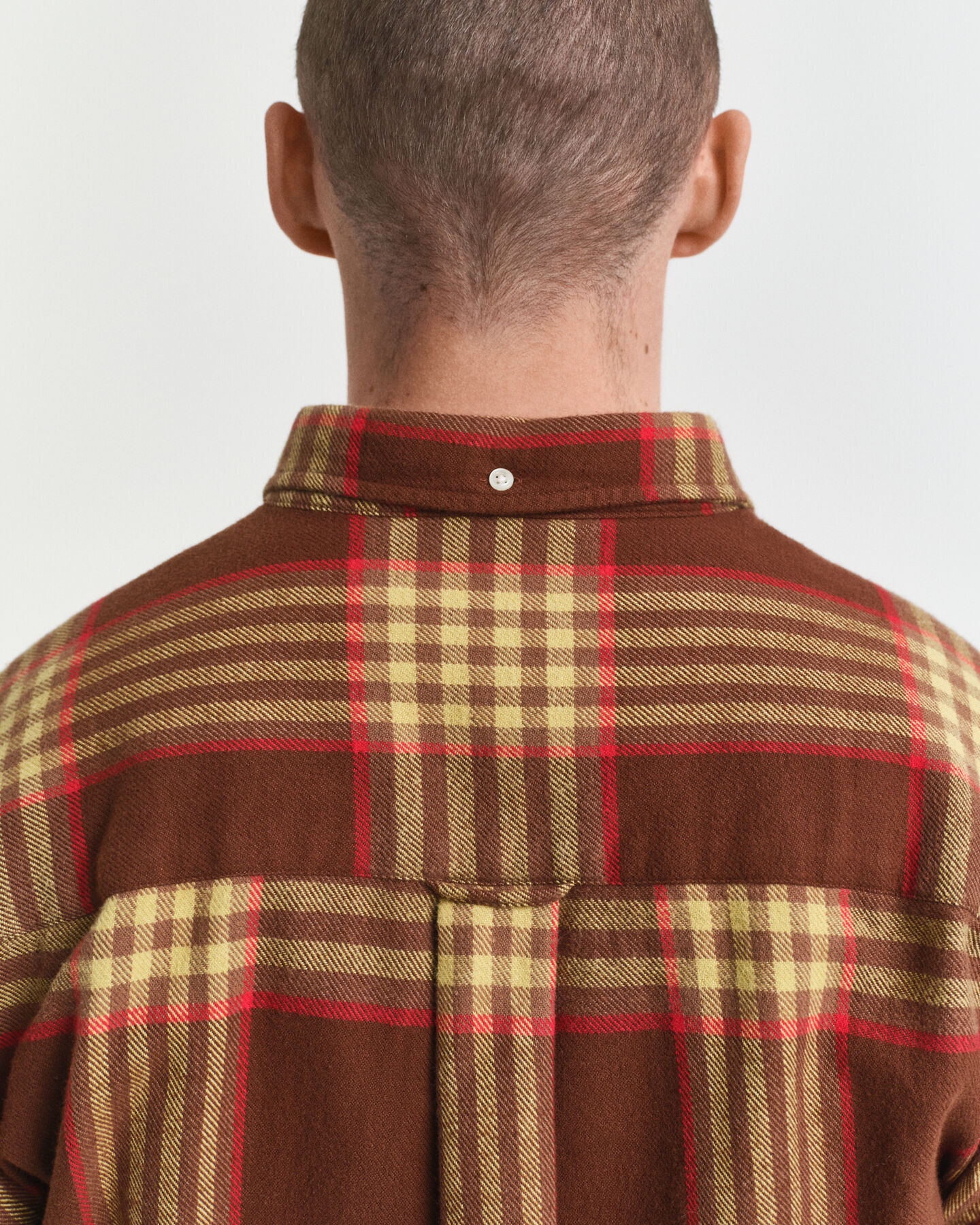 Oversized Twillhemd aus Flanell