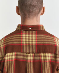 Oversized Twillhemd aus Flanell