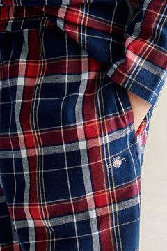 Teen Boys Flanellpyjama — EVENING BLUE 7