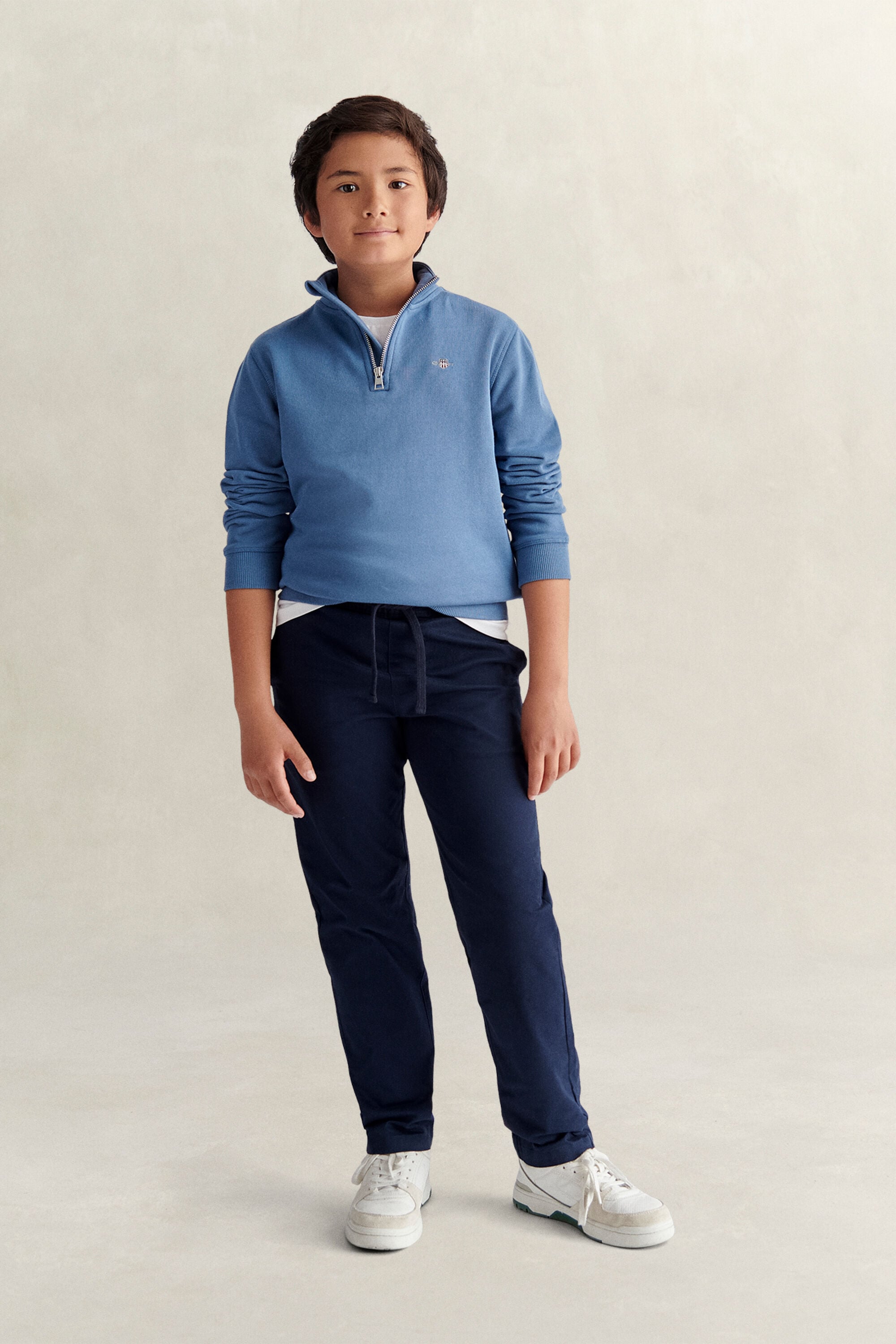 Teen Boys Chinohose mit Kordelzug