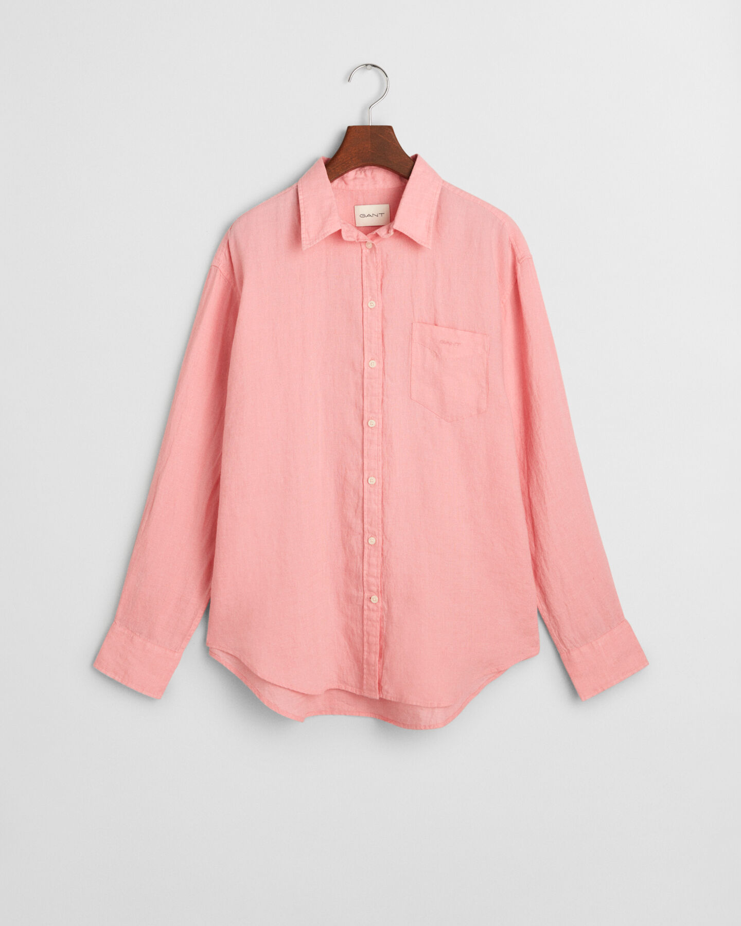 Relaxed Fit Leinen Bluse