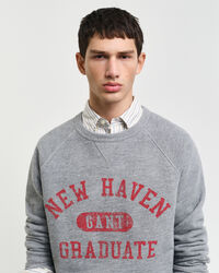 Graphic Rundhals-Sweatshirt