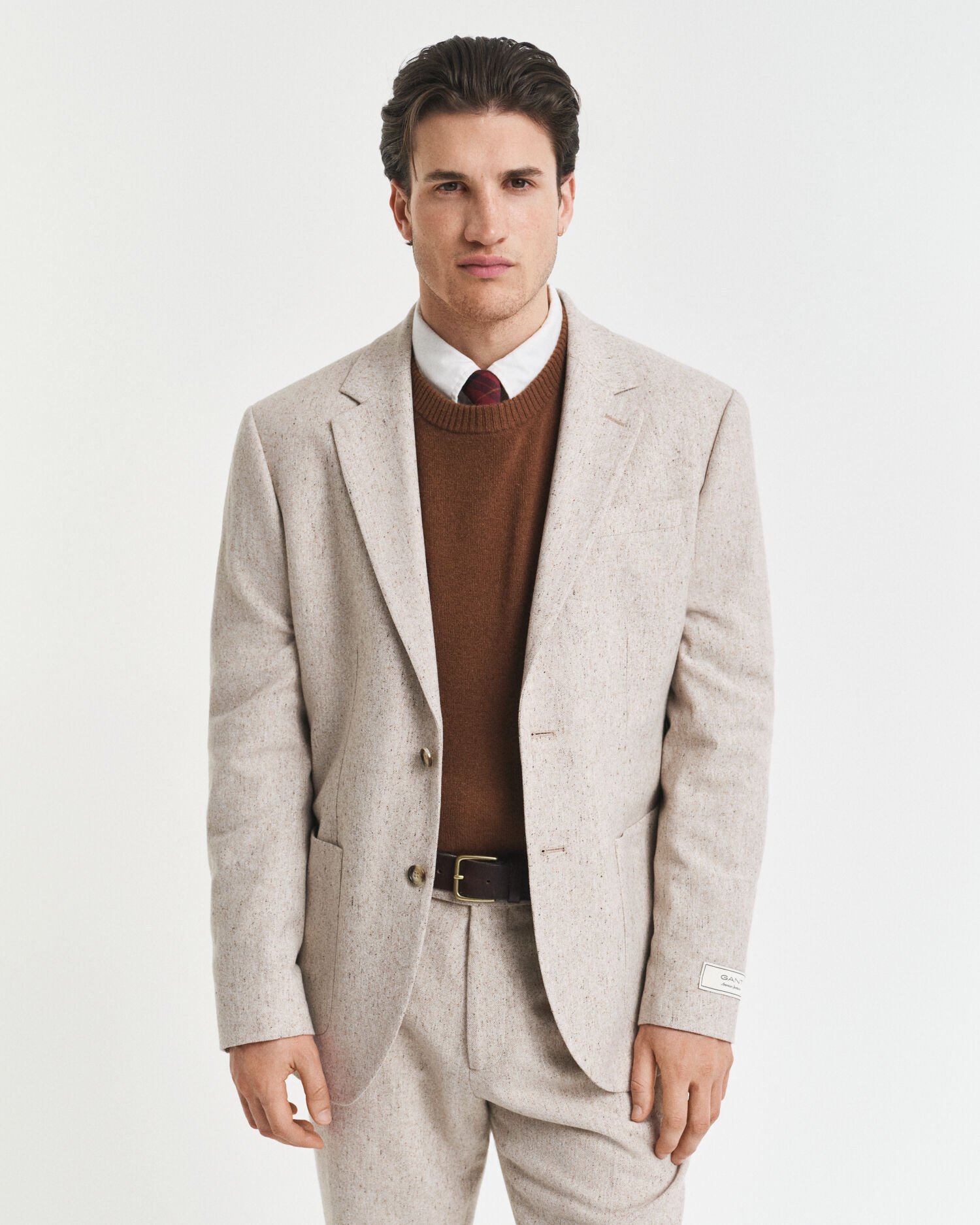 Slim Fit Donegal Anzugsakko