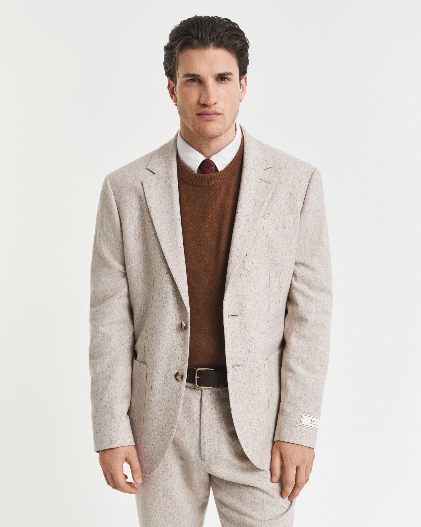 Slim Fit Donegal Anzugsakko