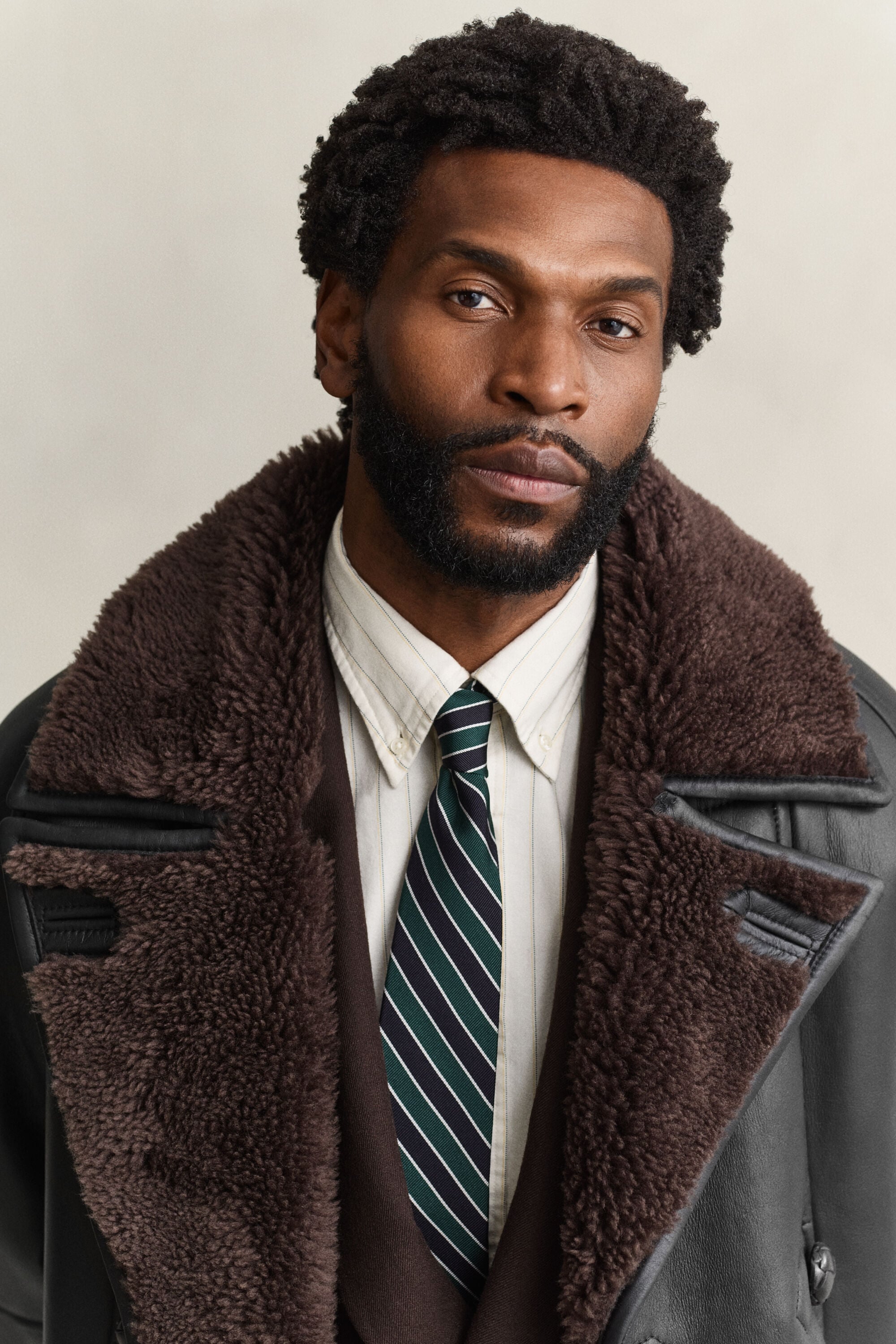 Caban aus Shearling