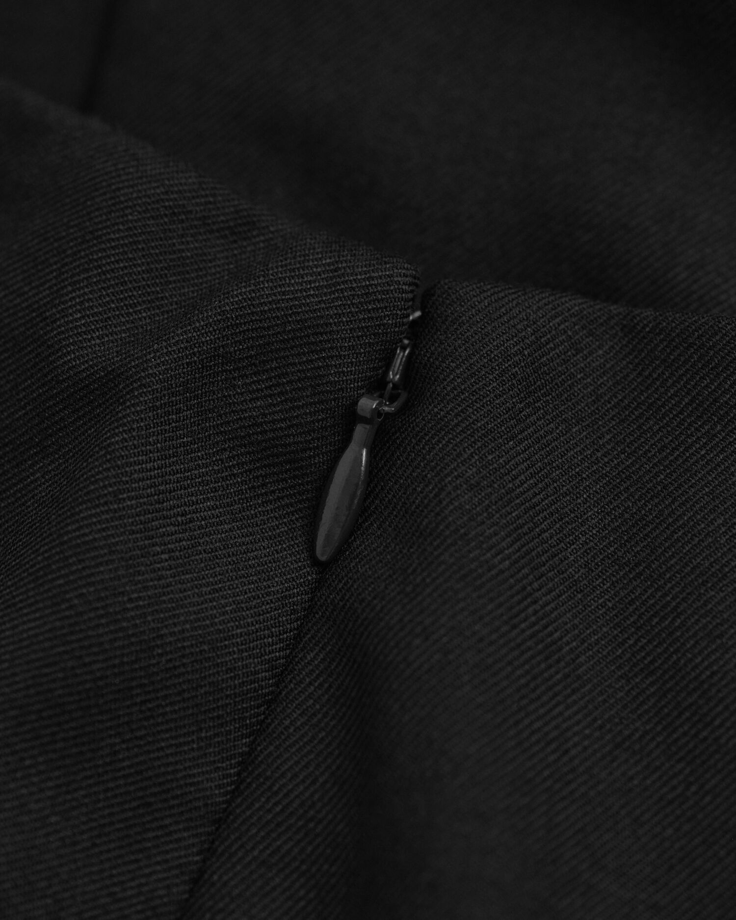 Bleistiftrock aus Wollmix in Midilänge